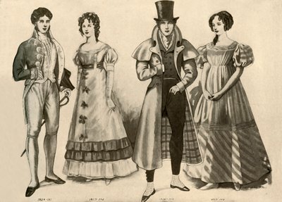 Ropa de 1824-1835, 1907 de Cecil W. Trout