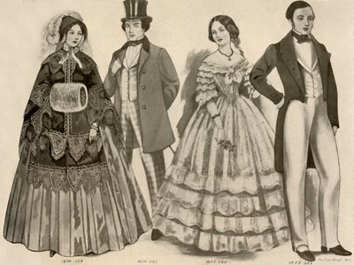 Ropa de 1850-1856 de Cecil W. Trout
