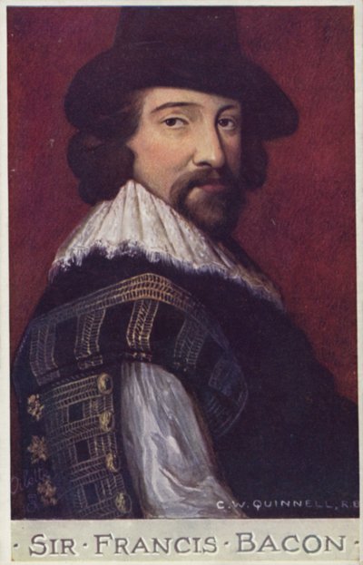 Sir Francis Bacon (1561-1626), filósofo y autor inglés de Cecil Watson Quinnell