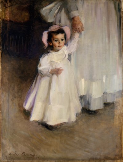 Ernesta (Niña con niñera), 1894 de Cecilia Beaux