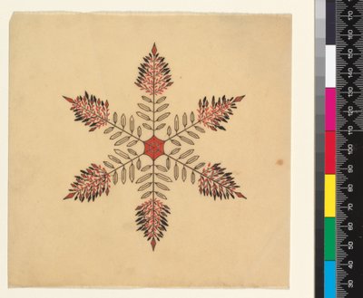 Cristales de nieve de Cecilia Glaisher