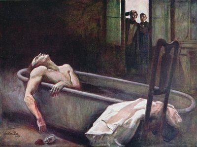 La muerte de Horace Wells (1815-48) 1908 de Cecilio Pla Gallardo