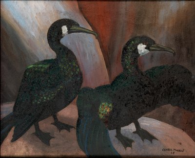 Cormoranes Verdes de Cedric Morris