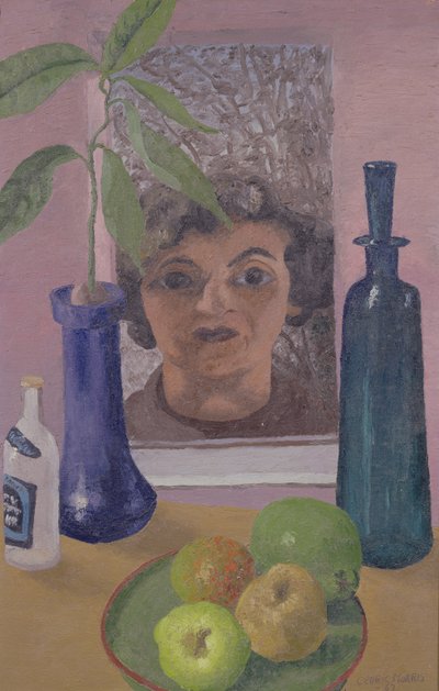 Millie en una Ventana de Cedric Morris
