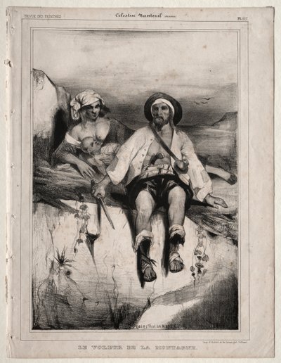 El Ladrón de la Montaña de Celestin Francois Nanteuil