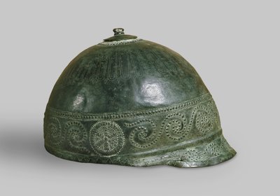 Casco, italo-celta, siglo III a.C. de Celtic