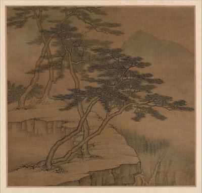 Paisajes en los estilos de los viejos maestros, 1667 de Cen Gao