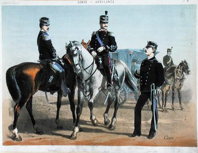 Doctores del ejército italiano de Cenni