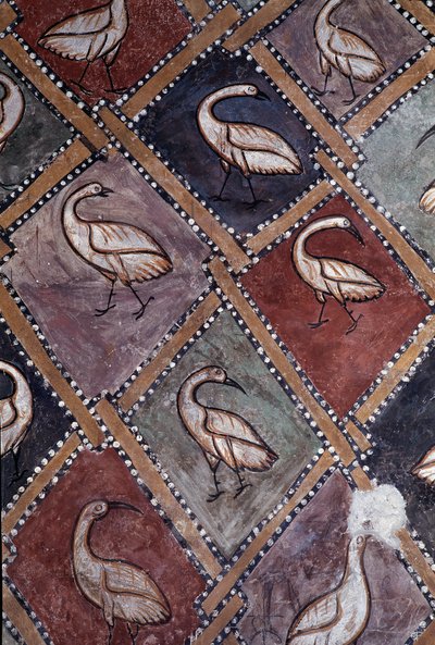 Pájaros (detalle) de Central Italian School