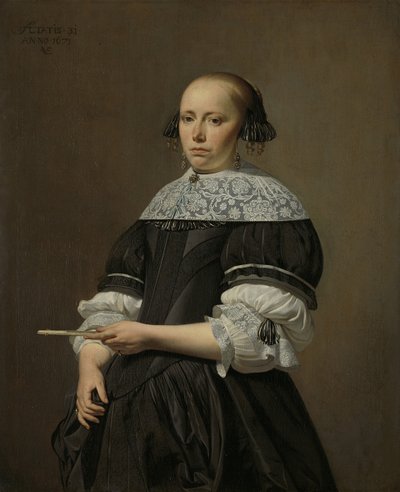 Retrato de Elisabeth van Kessel, 1671 de Cesar Boetius van Everdingen