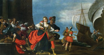 El rapto de Helena de Troya de Cesare Dandini