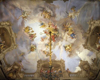 Alegoría de la Unificación de Italia (detalle) de Cesare Mariani