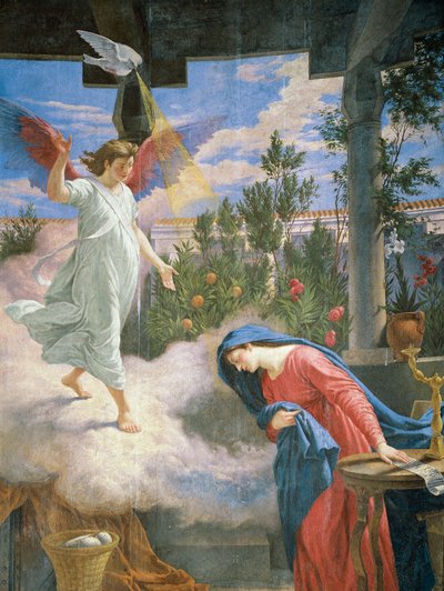 Anunciación de Cesare Mariani