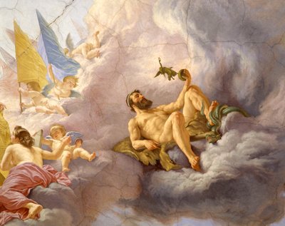 Detalle del techo (detalle) de Cesare Mariani