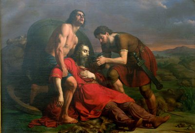 Polístrato y el moribundo Darío de Cesare Masini