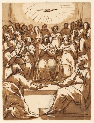 Descenso del Espíritu Santo de Cesare Nebbia