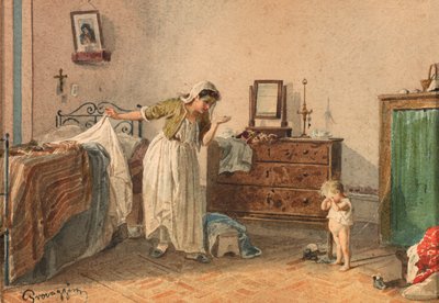 Reprimenda, siglo XIX de Cesare Provaggi