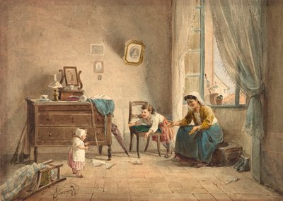 El primer paso, siglo XIX de Cesare Provaggi