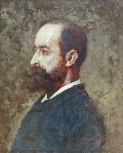 Retrato de Ambrogio Raffele de Cesare Tallone