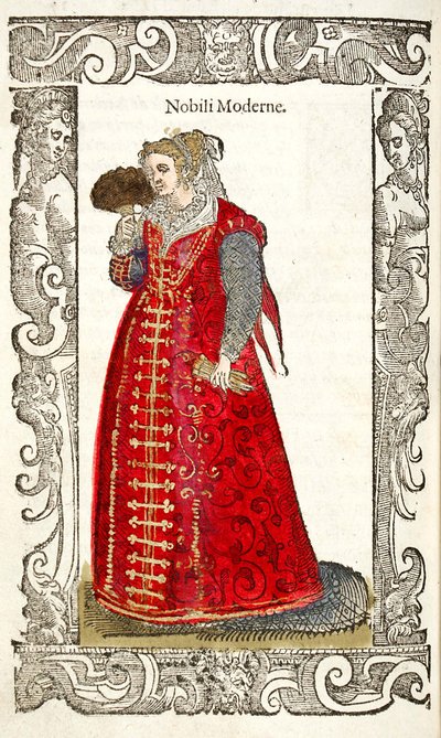 Nobili Moderne. De: De gli habiti antichi et moderni, 1598 de Cesare Vecellio