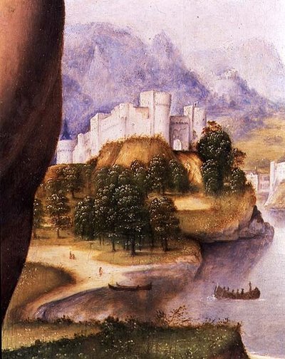 San Jerónimo (detalle) de Cesare da Sesto