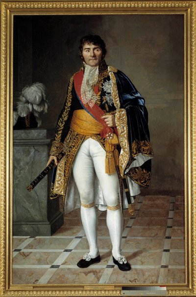 Retrato de cuerpo entero del Mariscal François Joseph Lefebvre, Duque de Dantzig, Mariscal del Imperio de Cesarine  Davin