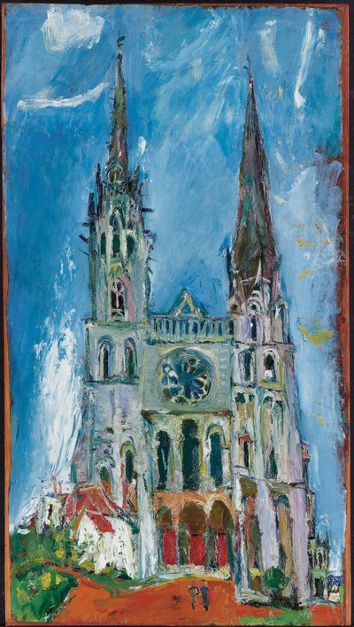 Catedral de Chartres, 1933 de Chaim Soutine