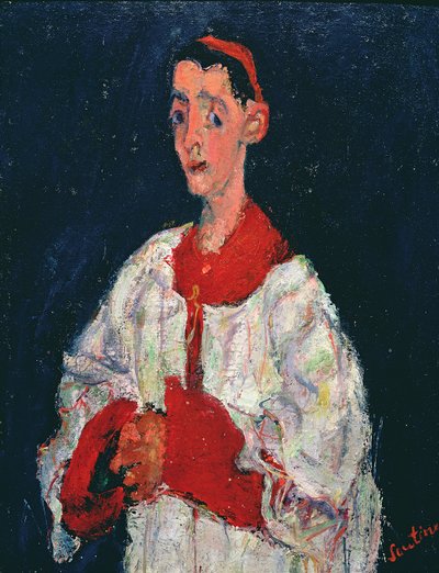 Niño del coro, 1928 de Chaim Soutine