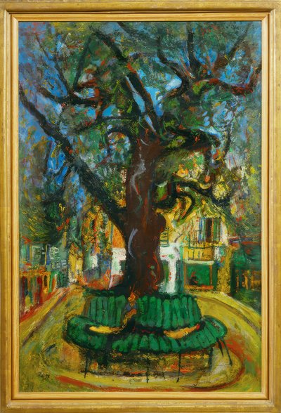 El árbol en Vence de Chaim Soutine
