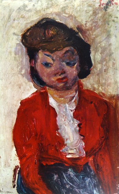 Mujer inglesa 1922, por Chaïm Soutine (1893 – 1943) de Chaim Soutine