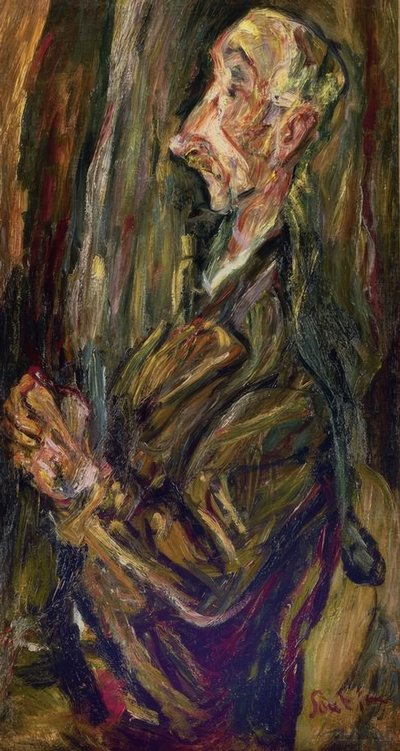Hombre en oración – Siglo XX – Expresionismo francés de Chaim Soutine