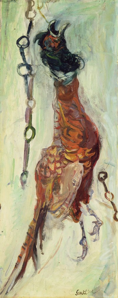 Faisán colgante, c.1925-30 de Chaim Soutine