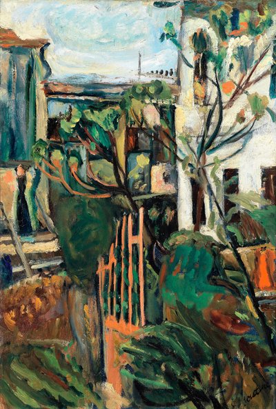 Casa cerca de París de Chaim Soutine
