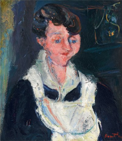 La Soubrette (Camarera), c.1933 (óleo sobre lienzo) de Chaim Soutine