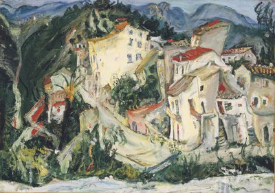 Paisaje de Cagnes de Chaim Soutine