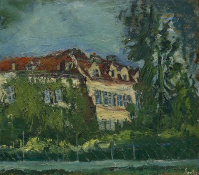 Paisaje con casa, c.1934 de Chaim Soutine