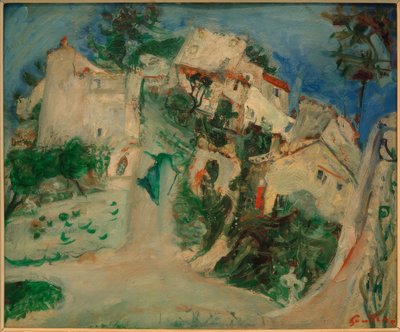 Paisaje en Cagnes de Chaim Soutine