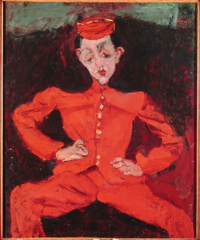 Le Groom, hacia 1925 (óleo sobre lienzo) de Chaim Soutine