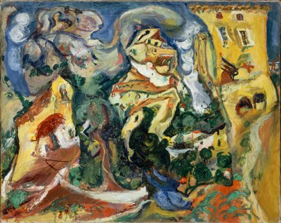 El pueblo, ca. 1923 de Chaim Soutine