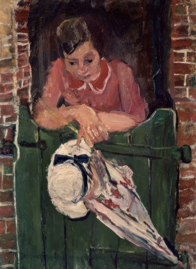 Mujer con una Sombrilla – Siglo XX – Expresionismo Francés de Chaim Soutine