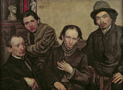 Reunión de los pintores de Chaim Soutine
