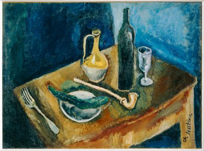 Bodegón con pipa - Bodegón con pipa MNPL ... de Chaim Soutine