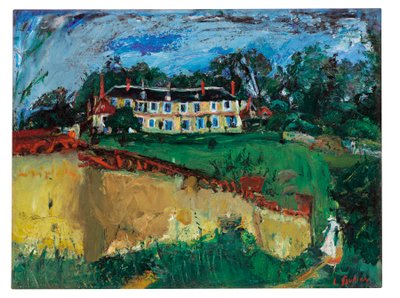 Casa vieja cerca de Chartres, c.1934 de Chaim Soutine