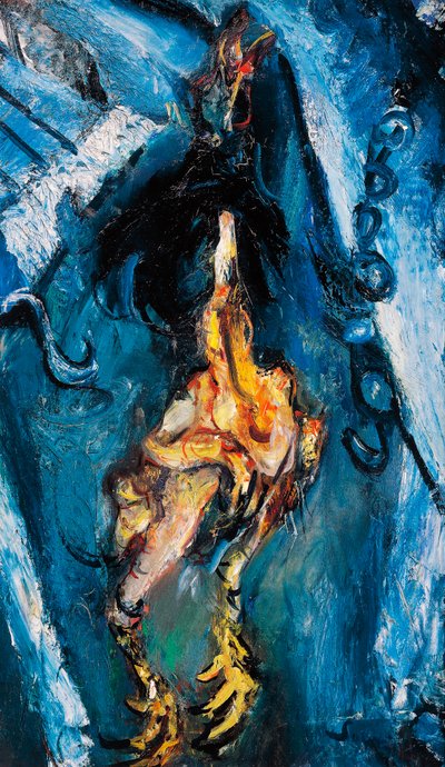 Pollo desplumado, ca 1925 de Chaim Soutine
