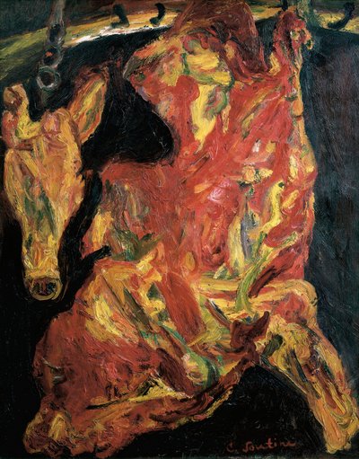 Costillar de res y cabeza de ternera de Chaim Soutine
