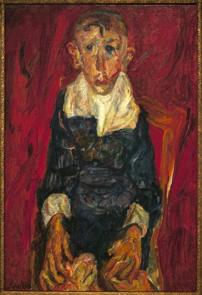 Estúpido. Pintura de Chaim Soutine de Chaim Soutine