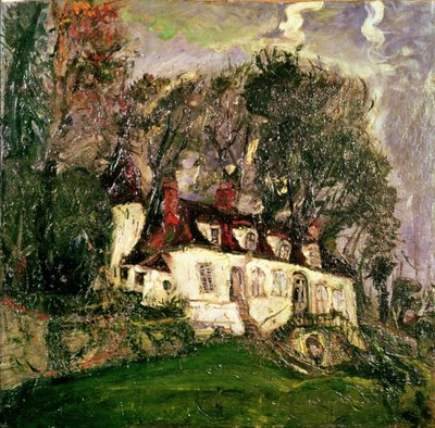 La Casa en Oiseme, 1934 de Chaim Soutine