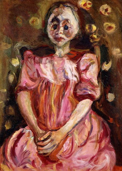 La niña de rosa, 1923-1924 de Chaim Soutine