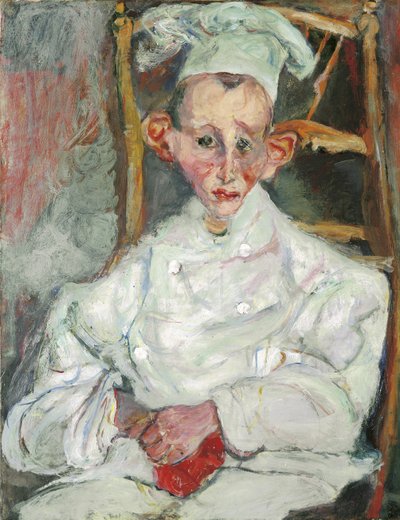 El pequeño pastelero de Cagnes; Le patissier de Cagnes, c.1922-1923 de Chaim Soutine