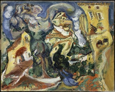 El pueblo, ca 1923 de Chaim Soutine